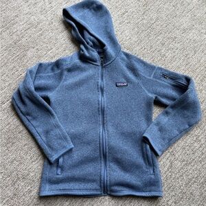 Patagonia Steel Blue Zip-Up Fleece
